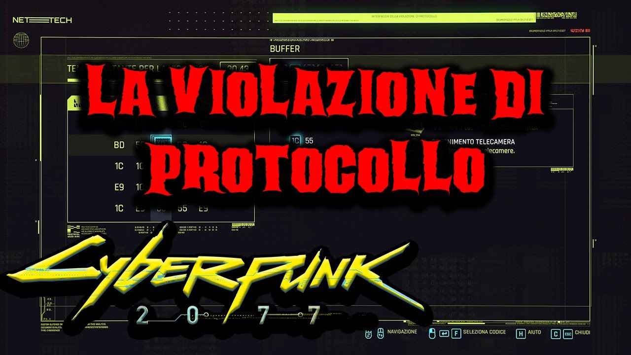 Come hackerare su Cyberpunk 2077 - Tutorial violazione di protocollo