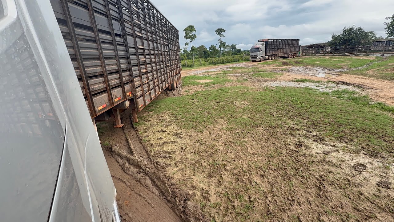 FICAMOS ATOLADOS NO CURRAL DA FAZENDA! CARRETA BOIADEIRA AO EXTREMO. 