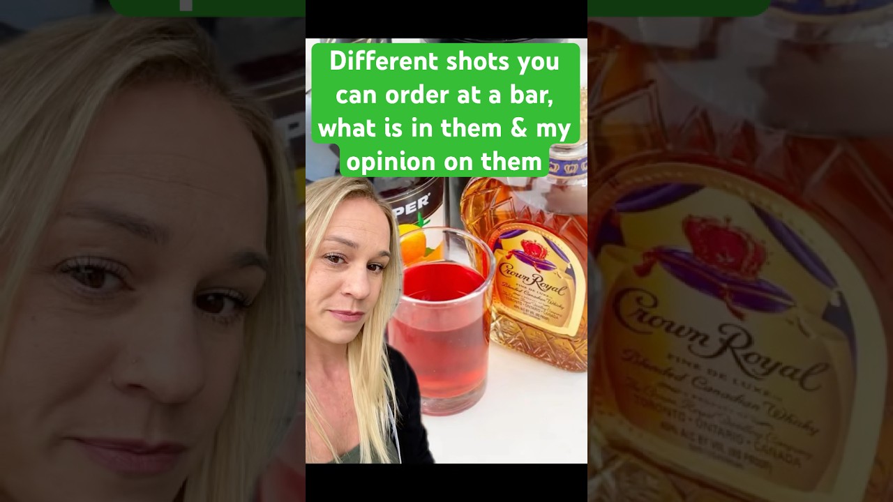 What are some shots can I order at a bar? #bartender #shotrecipes (originally posted sept 2022)