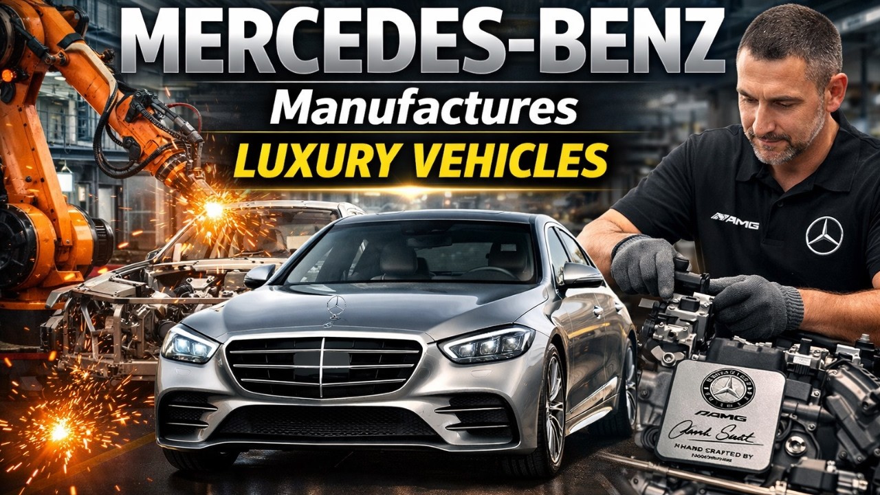 How Mercedes-Benz Manufactures Luxury Vehicles: A Complete Guide to German Engineering Excellence