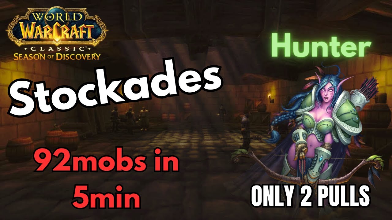 Classic SOD Hunter Solo I Fastest Stockades Run | Up to 80g or 60kxp in 30minutes I 5min Runs