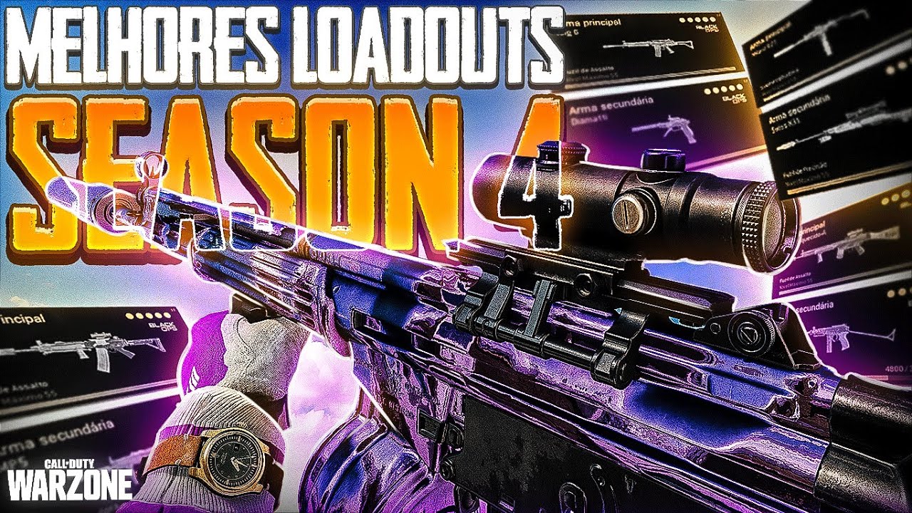 MELHORES LOADOUTS DA SEASON 4 (Perks, Armas Metas e +)
