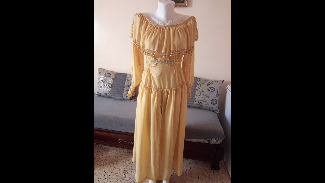 فستان نايلى جميل متداول هذا الصيف بين الفتيات(والاجابة على بعض تساؤلات المشتركين)
