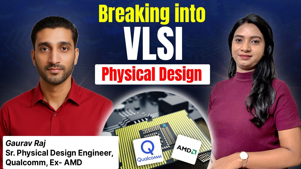 How to Start Career in VLSI Physical Design? VLSI Backend Journey From Netlist to GDSII | Qualcomm