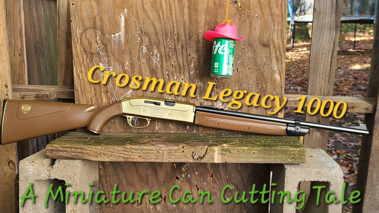 История о миниатюрной резке банок: с Crosman Legacy 1000