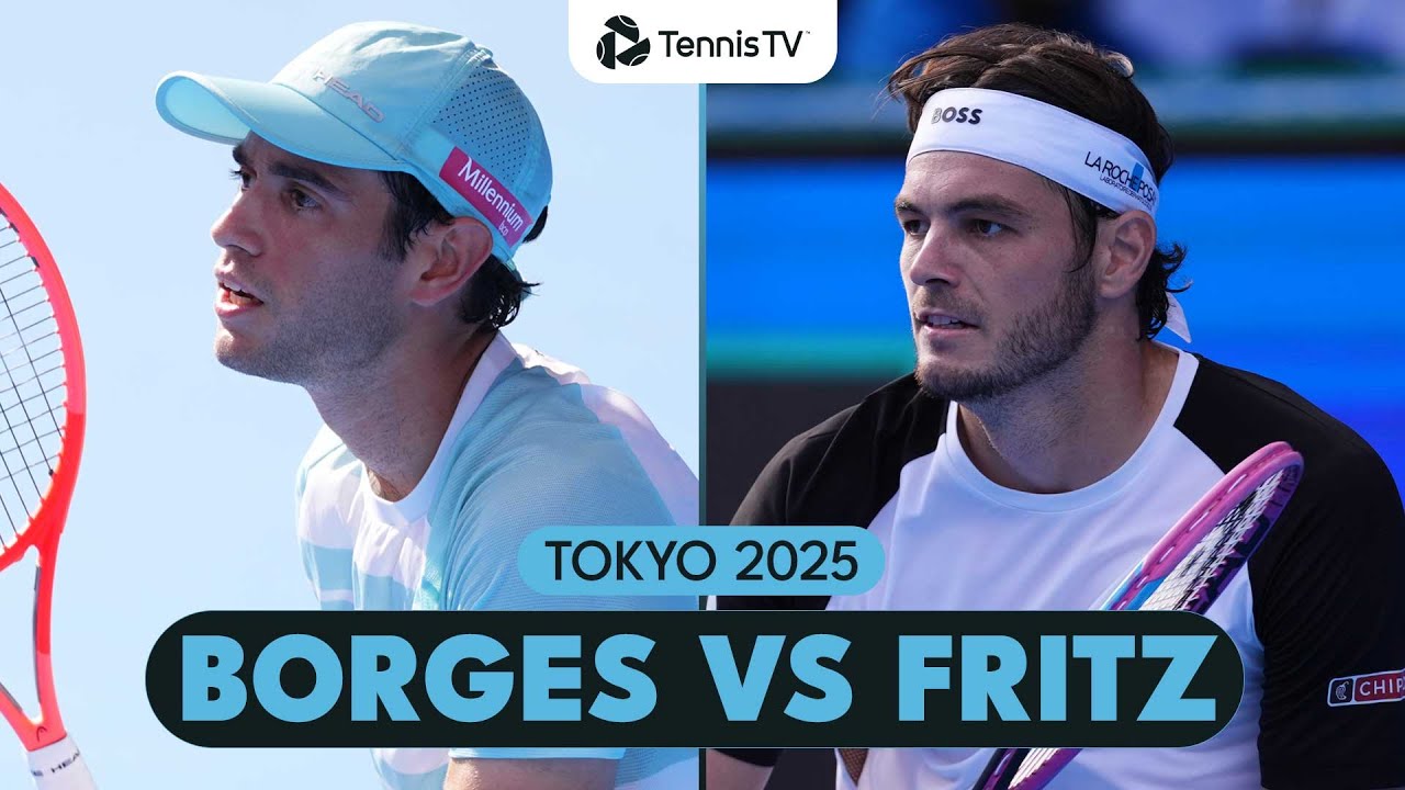 Nuno Borges vs Taylor Fritz Match Highlights | Tokyo 2025