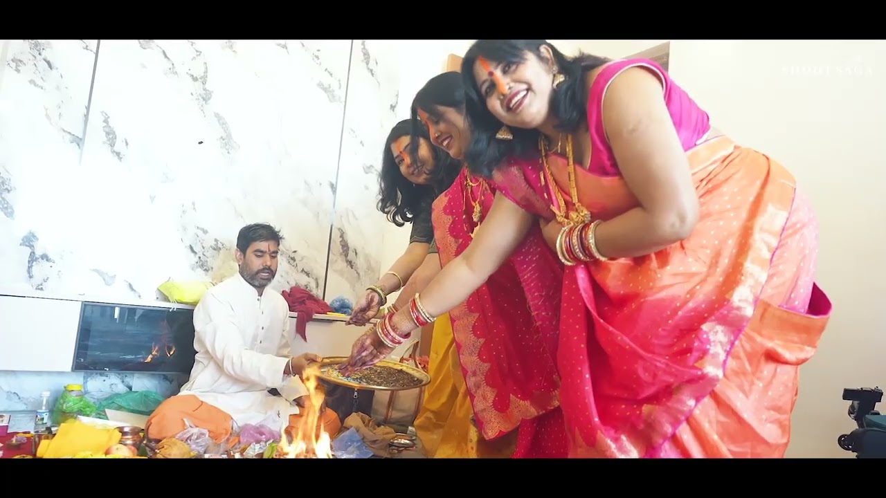 Housewarming Cinematic video 2025 #cenimaticvideo #houseceremony
