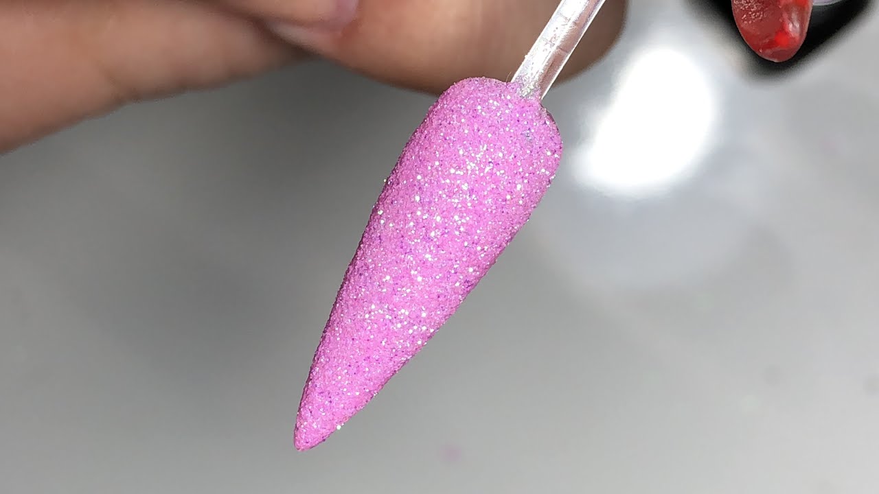 Efeito suggar / glitter sem gel