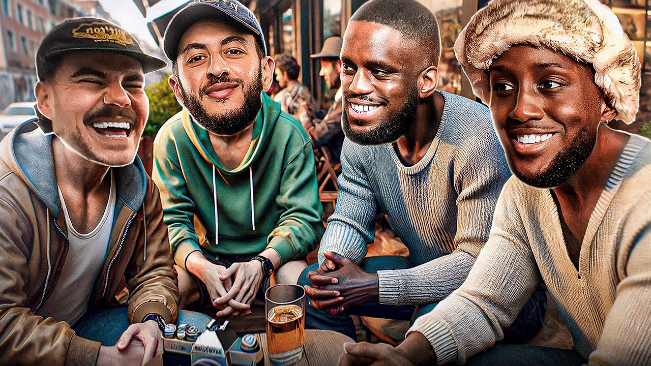 ON DISCUTE AUTOUR D'UN CAFÉ AVEC PAPESAN, JOEL ET PIERRE2LAHOUSSE