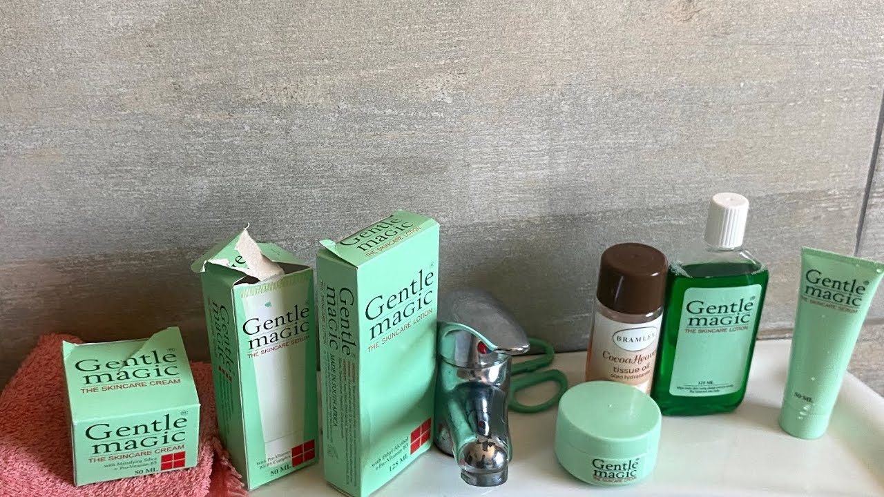 HOW TO GET RID OF STUBBORN PIMPLES AT HOME || GENTLE MAGIC PRODUCTS #morningroutine #skincare