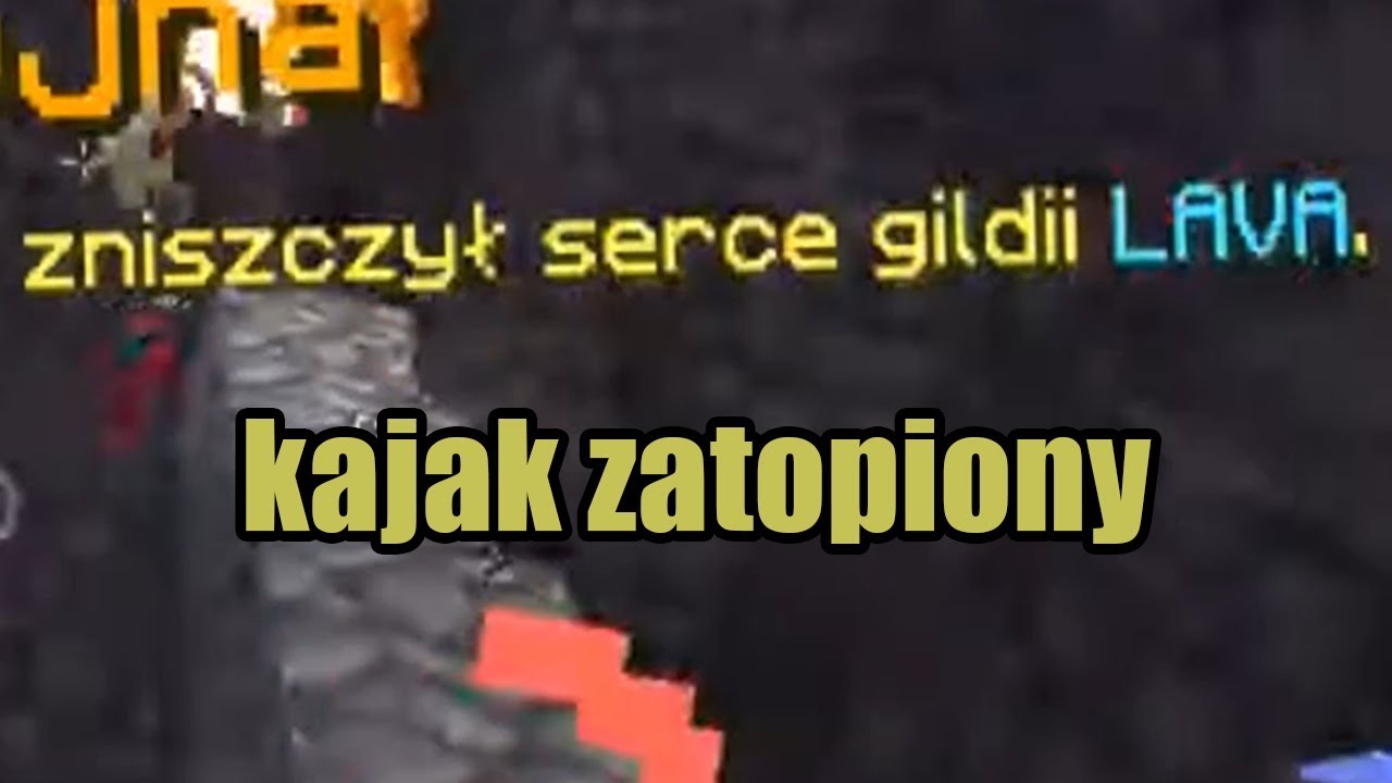 Craftcore.pl #68 LAVA PODBITA! Kajak zatopiony...
