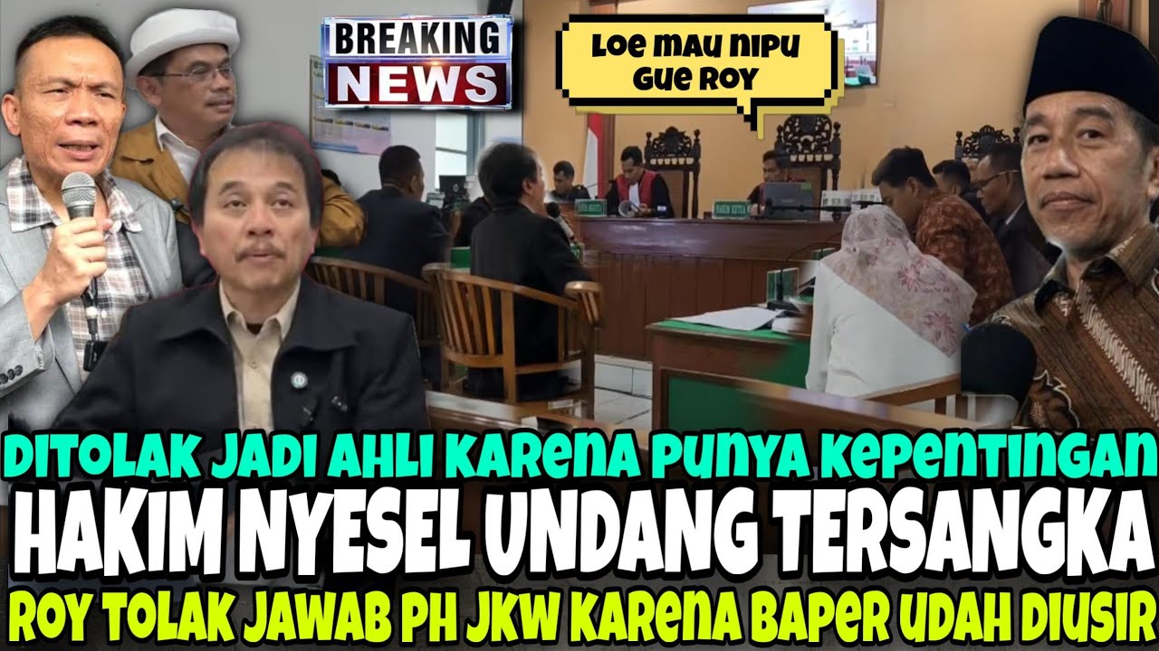 100 KALI JADI AHLI, FIKS ROY SURYO T1PU HAKIM & SUMPAH - JASAD RISMON NGAKU 22 TAHUN JADI DOSEN