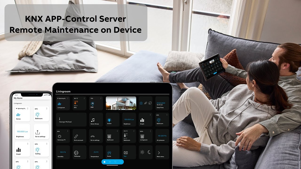 KNX APP-Control Server Remote Maintance Device