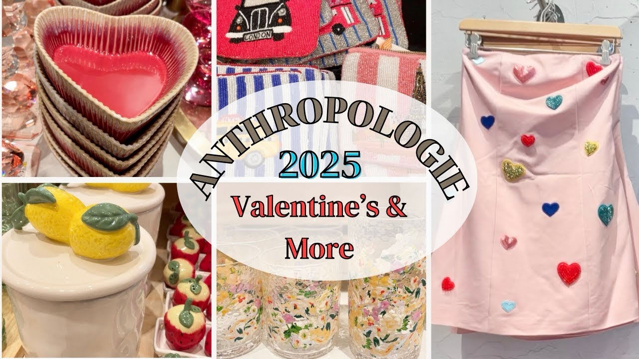 ANTHROPOLOGIE Valentine’s & More 2025 | Shop With Me