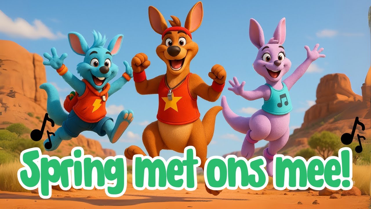 Spring als een kangoeroe 🦘 | Doe mee met deze vrolijke dieren! | ZingZoMee