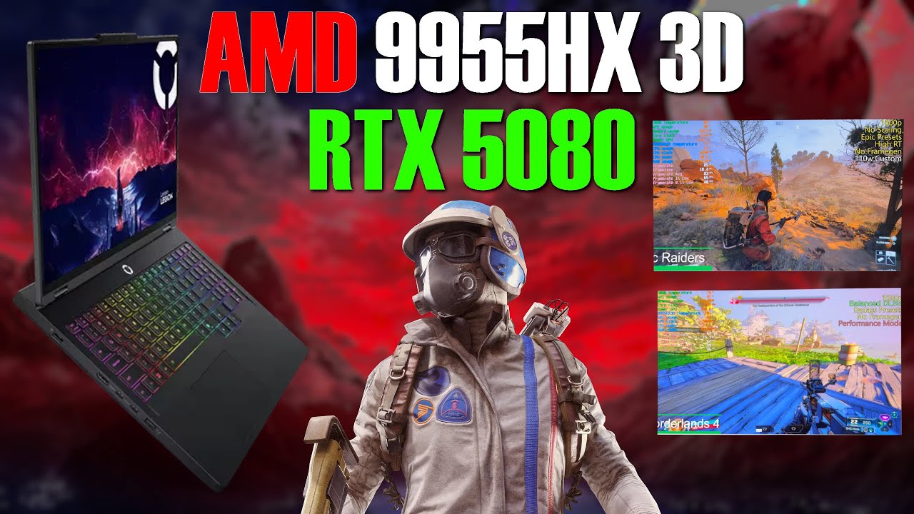 Lenovo Legion Pro 7 (AMD 9955HX 3D + RTX 5080) - GAME TESTING!!!!