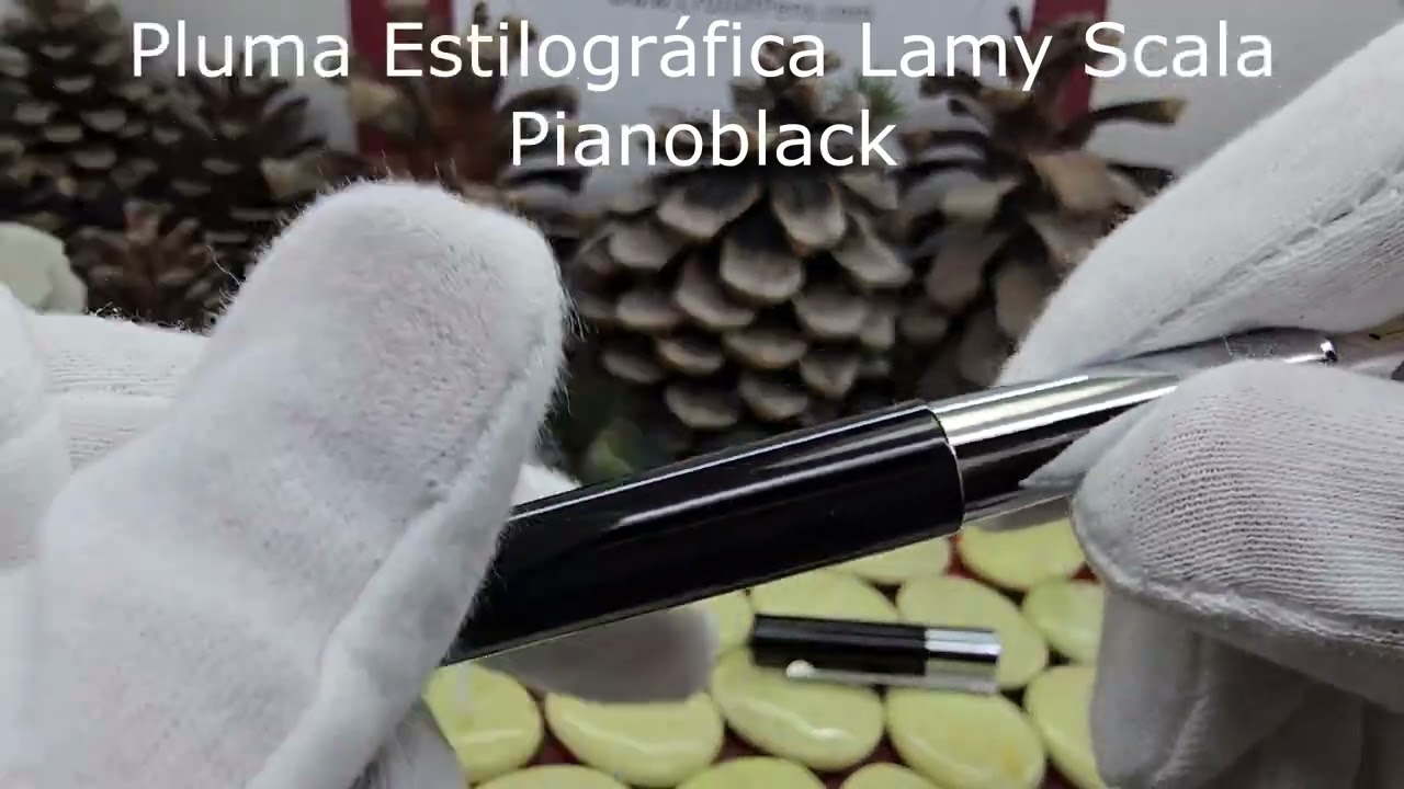 Cruzaltpens - Pluma Estilogr&aacute;fica Lamy Scala Pianoblack 2
