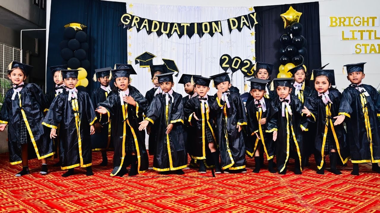 Graduation Day Dance for kids# Thank you Dance for kids in Graduation Day ‪@brightlittlestarsvnagar‬
