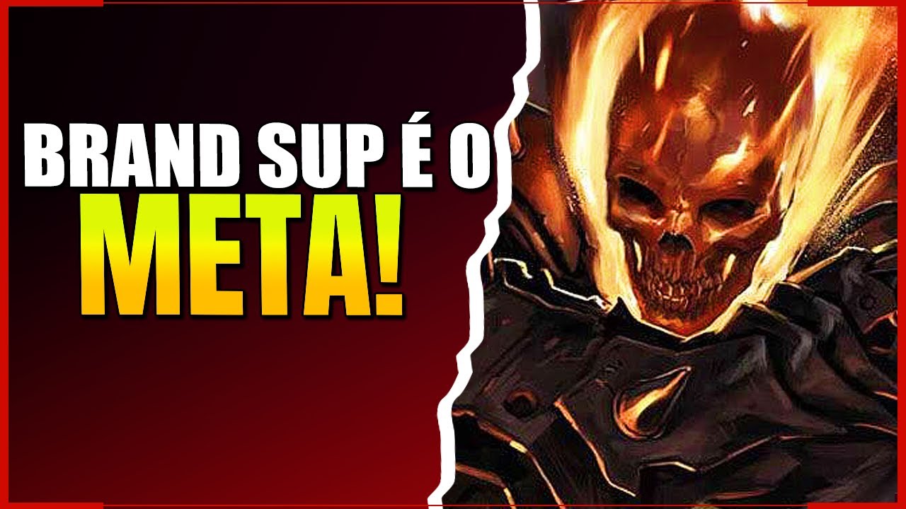 Brand Sup com essa Runa e Build AMASSA! Como Jogar de Brand