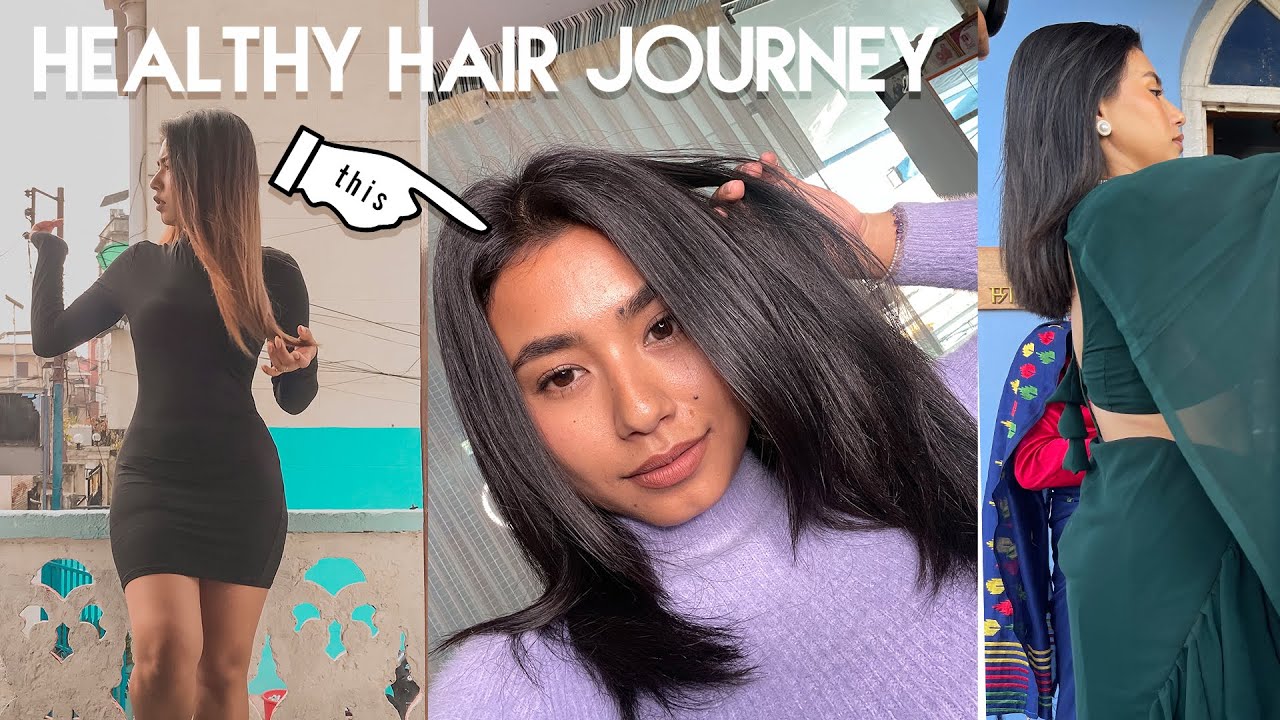 How I Went From Frizzy Damaged Hair 🥲 To Shiny Healthy Hair 🥰