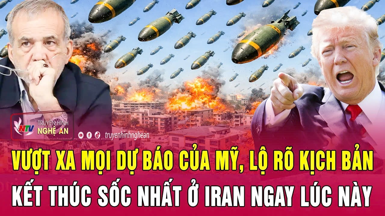 Vượt xa mọi dự báo của Mỹ, lộ rõ kịch bản kết thúc sốc nhất ở Iran ngay lúc này