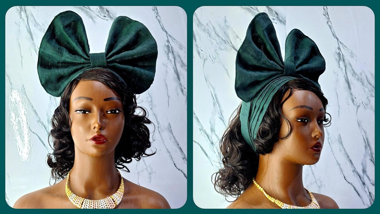 Asooke Bow headband