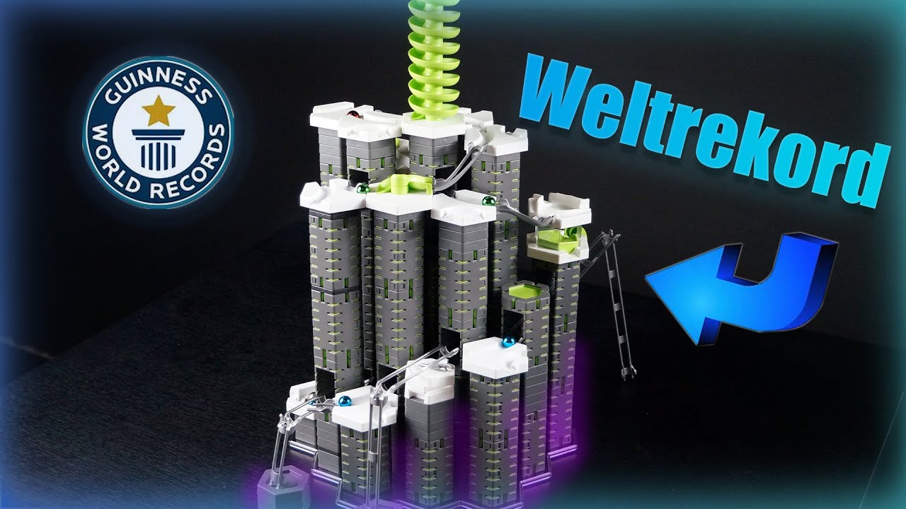 NEUER GRAVITRAX REKORD!!! L&Auml;NGSTE BAHN AUF EINER EBENE.