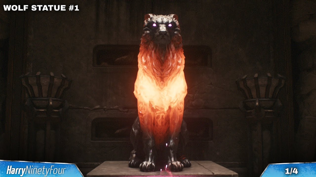 Doom The Dark Ages - All Wolf Statue Locations in Resurrection (Wraithstone Puzzle)