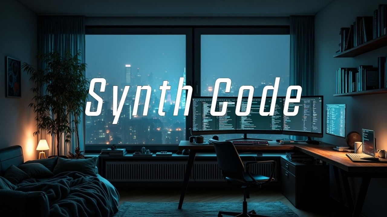 Night Coding Music | Deep Focus for Dark Hacker Atmosphere & Programming Flow | No Distractions