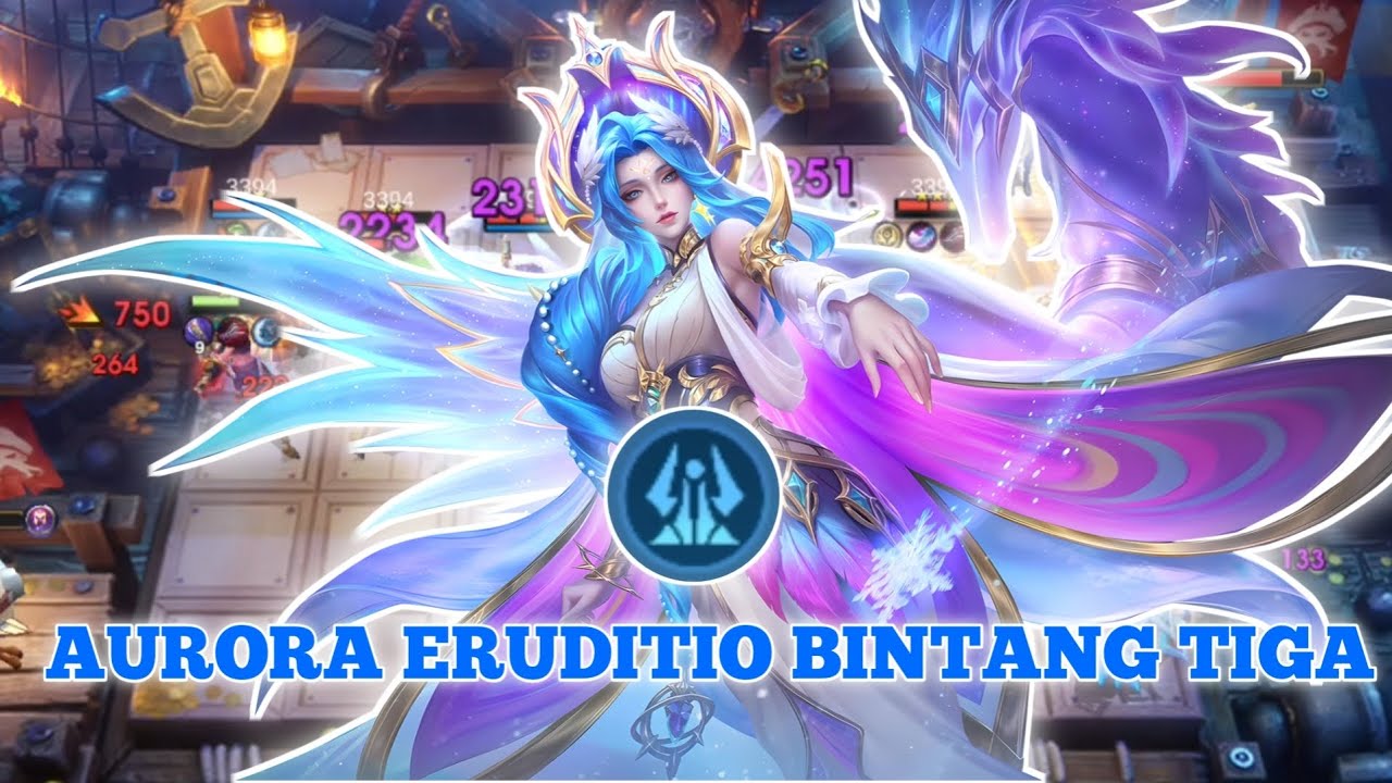 AURORA ERUDITIO BINTANG TIGA | MAGIC CHESS GOGO INDONESIA
