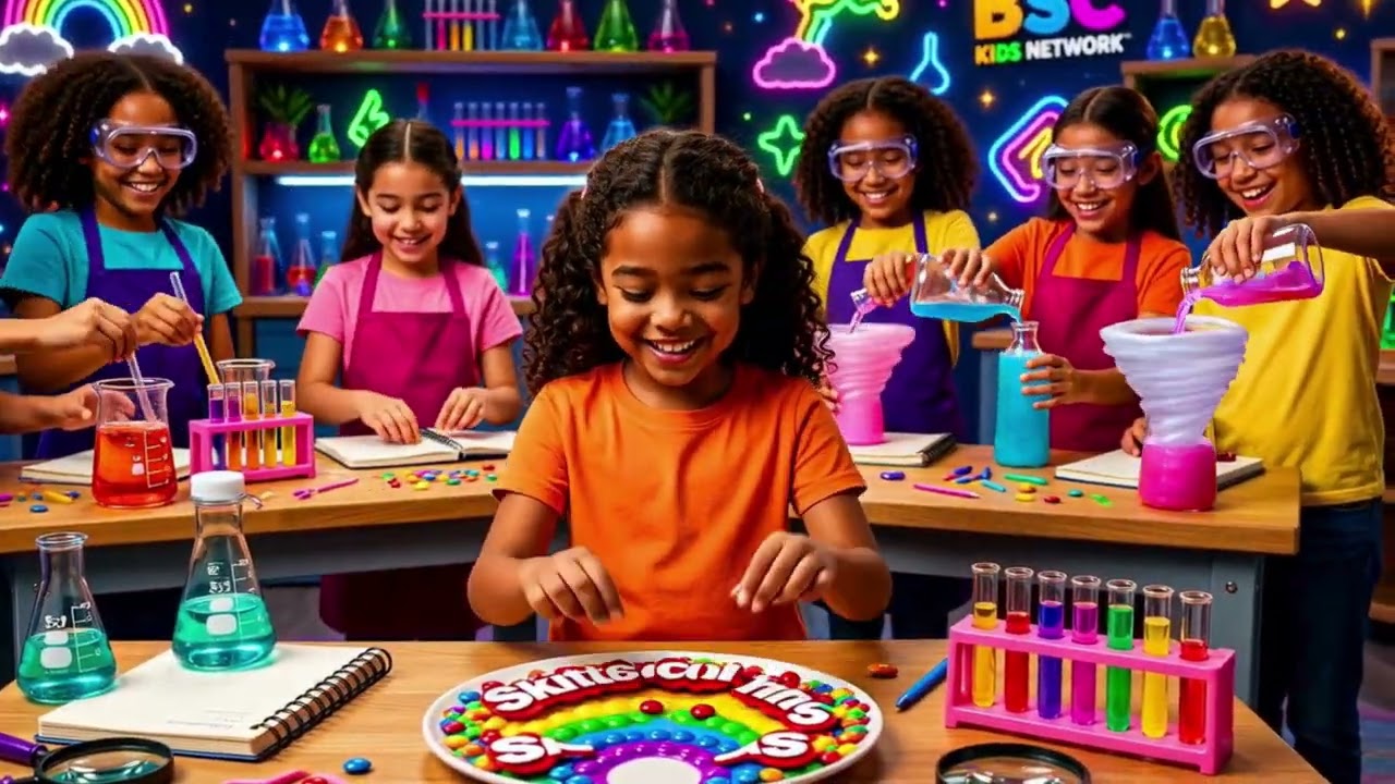 BSC Kids Network Magic Glow STEM Experiments! Fun Science Projects Kids Can Do at Home