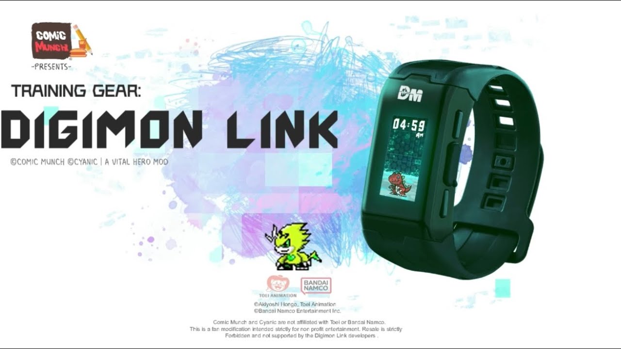 How to install the digimon link mod on a vital hero