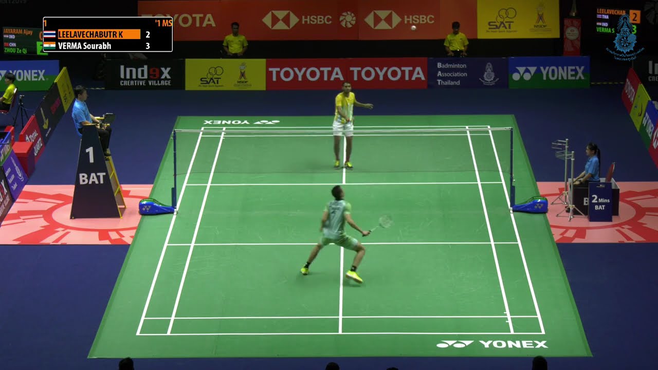 Court 1 - TOYOTA Thailand open 2019 Day 1
