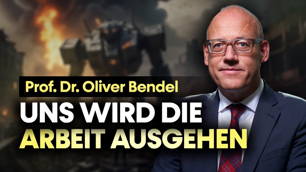 Prof. Dr. Oliver Bendel: Künstliche Intelligenz, Jobverluste, Grundeinkommen, Zukunft, Roboter & AGI