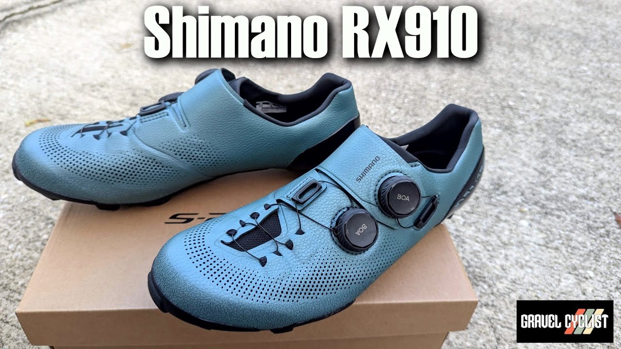 First Look at Shimano RX910 S-PHYRE Gravel Shoes