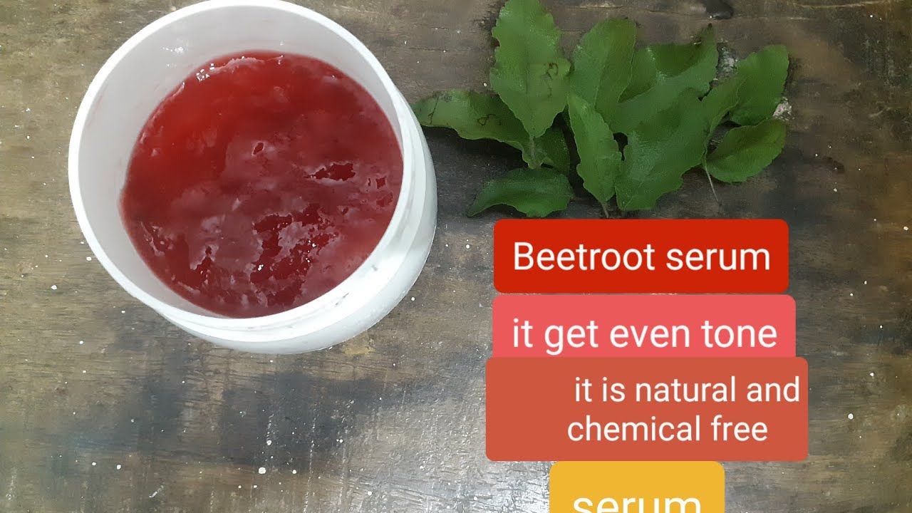 DIY beetroot serum | it amazing serum get glow skin ||