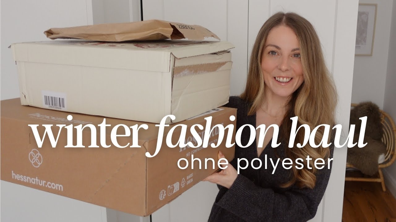 Winter Fashion Haul ohne Polyester ❄️👗 | Fleece, Sportklamotten, Strumpfhose & mehr!