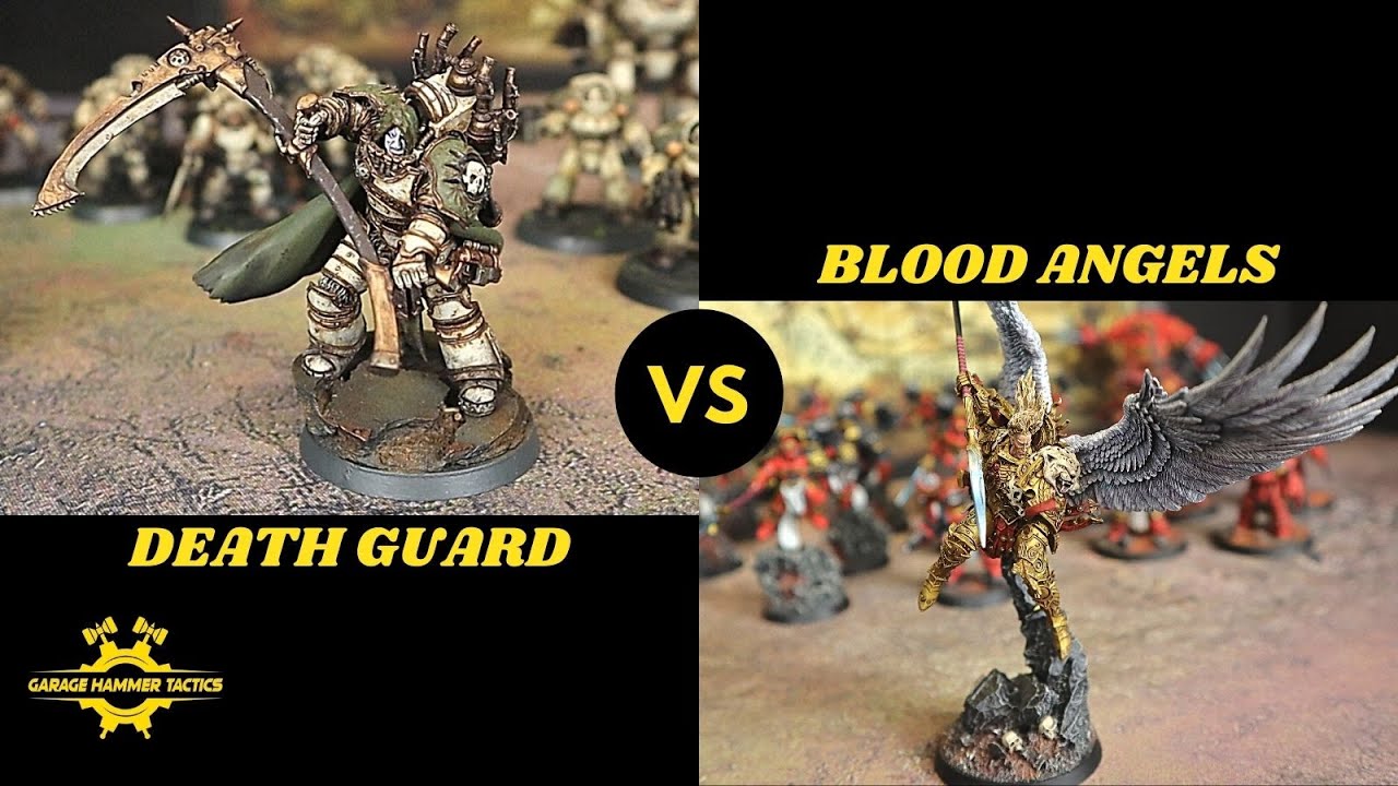 Horus Heresy Warhammer 30k battle report - Death Guard vs Blood Angels - Catacombs of Terra 3/3