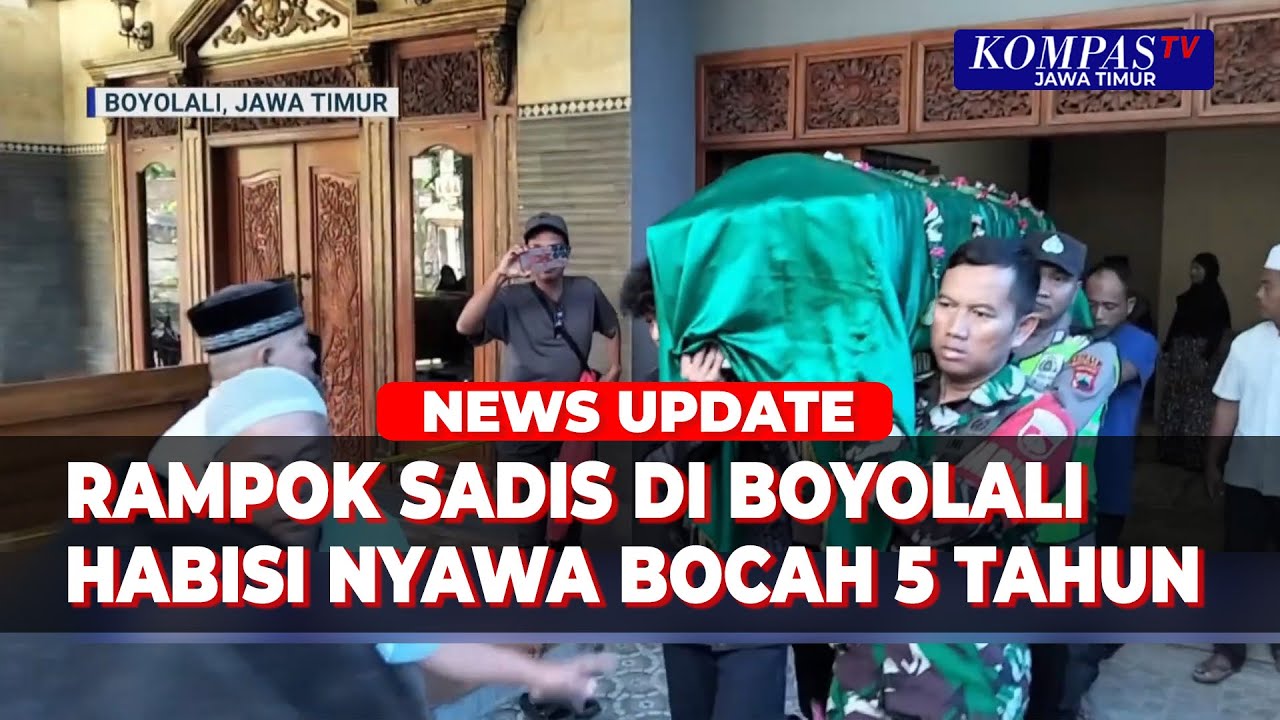 Tragis! Rampok Sadis di Boyolali Renggut Nyawa Bocah 5 Tahun, Ibu Korban Terluka Parah