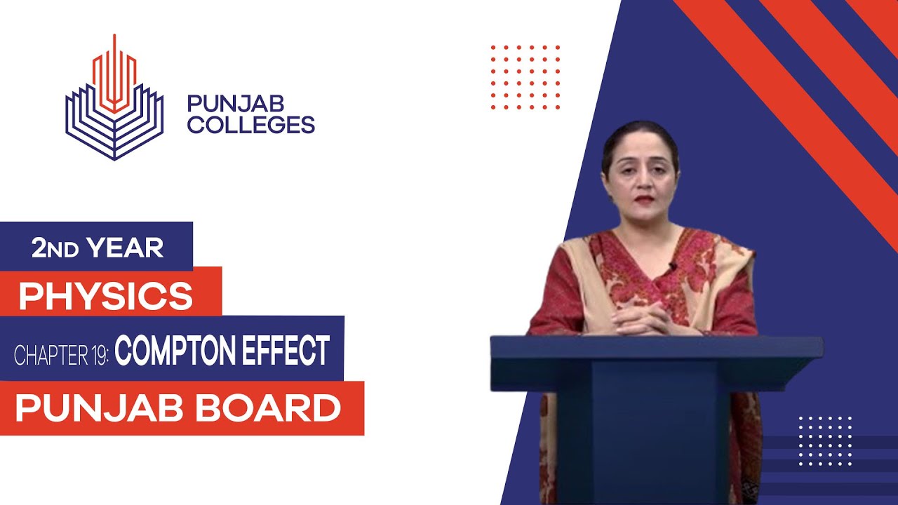 PGC Lectures-Inter Part II-Punjab Board-Physics-Chapter 19 - Compton Effect