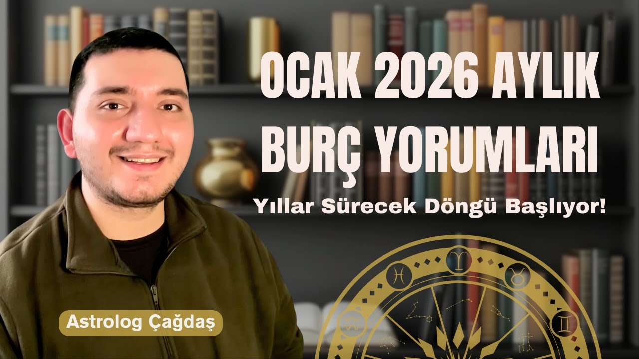 Ocak 2026 Aylık Burç Yorumları | Yıllar Sürecek Döngü Başlıyor! | Astrolog Çağdaş