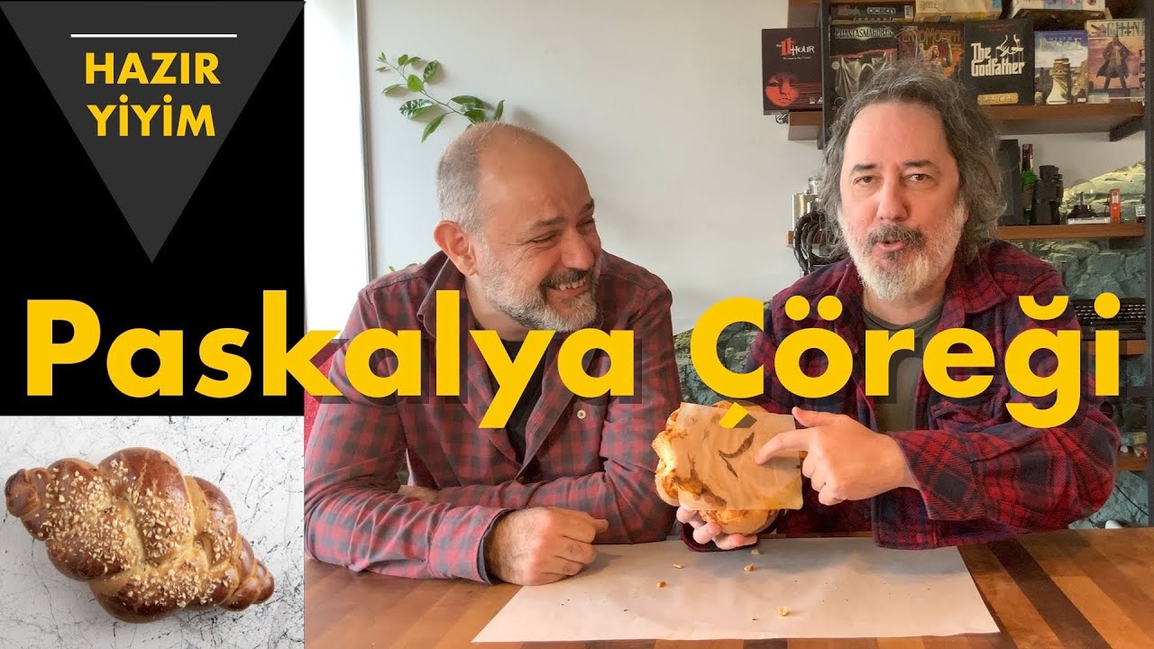HAZIR YİYİM: PASKALYA ÇÖREĞİ! Ağız Kurutan Enteresan Lezzet.