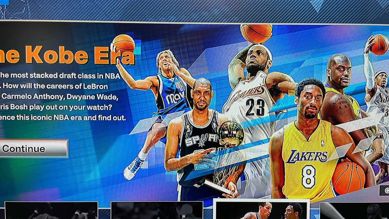 NBA2K23 Kobe Era Set Up
