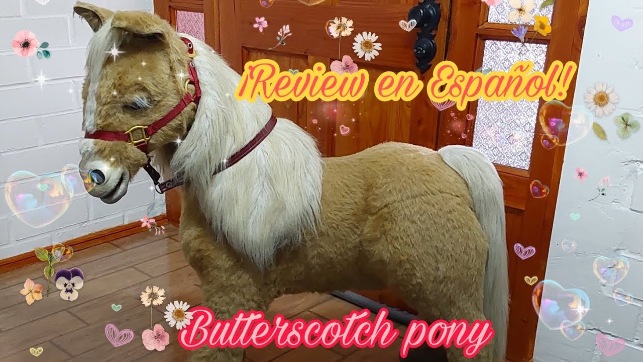 Butterscotch pony Furreal Friends Hasbro 2006 Review en Español