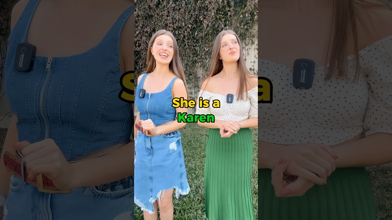 She is a Karen ✅ Slang words in English #englishteacher #learnenglish #English ish