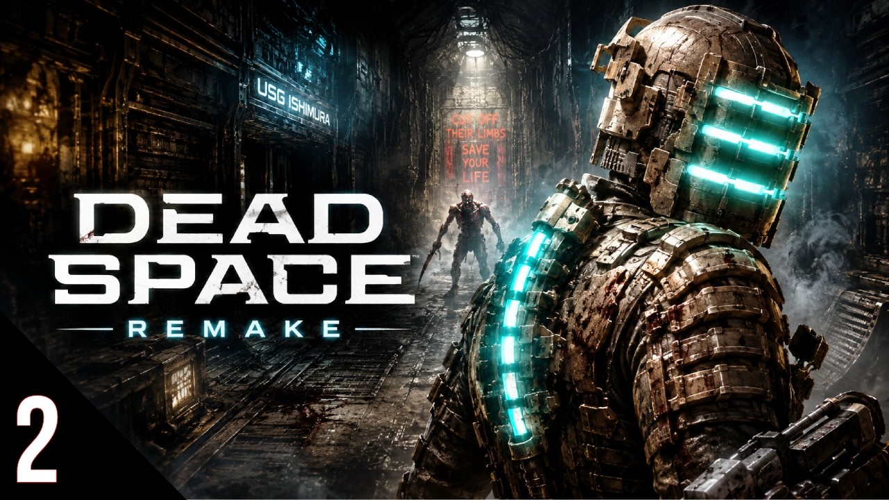 Геймплей Dead Space Remake, часть 2, бесконечные патроны, без комментариев.