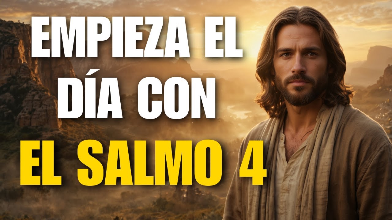 Oración de la Mañana con el Salmo 4 | Dios Oye Mi Oración, Me Da Paz y Me Hace Vivir Confiado