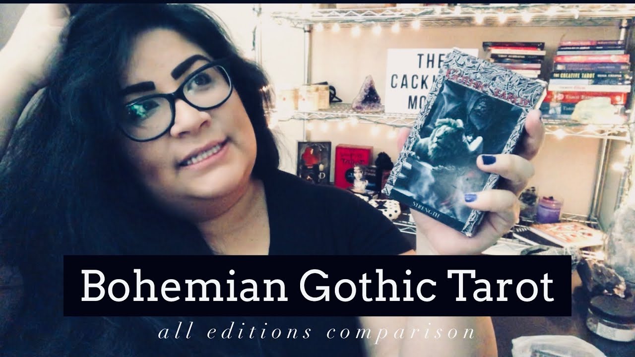 🧛🏻‍♂️🕸Bohemian Gothic Tarot - All Editions Comparison