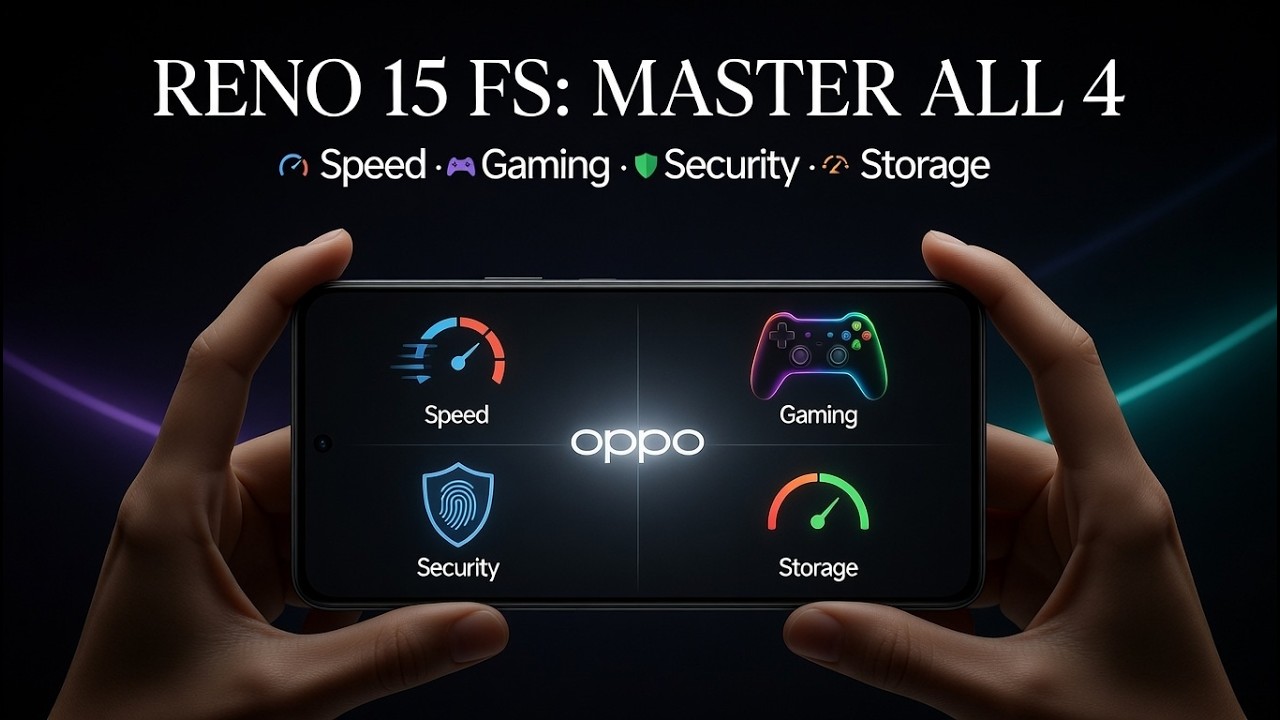 OPPO Reno 15 FS – Best Tips, Tricks & Fixes (Speed, Gaming, Security, Storage)
