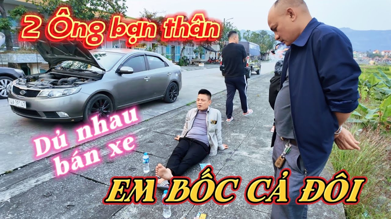 Lọ mọ đến tận dêm mới ring được 2 chiếc xe của 2 bạn rủ nhau bán xe đi bộ